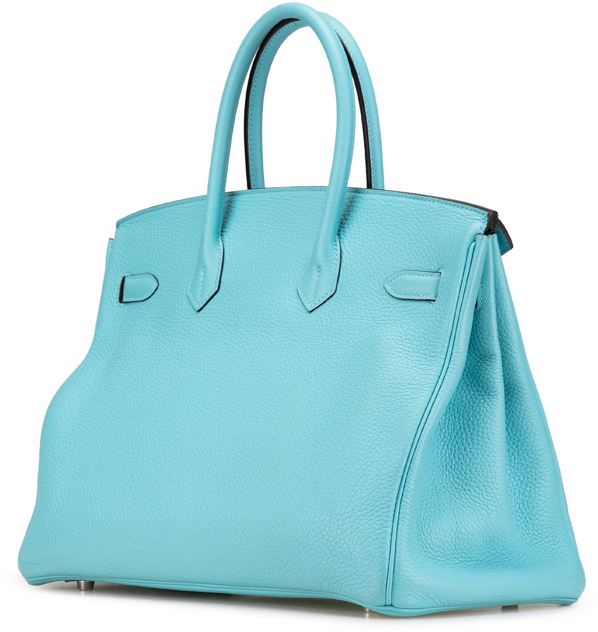 Hermès Togo Birkin Retourne 35 Blauw