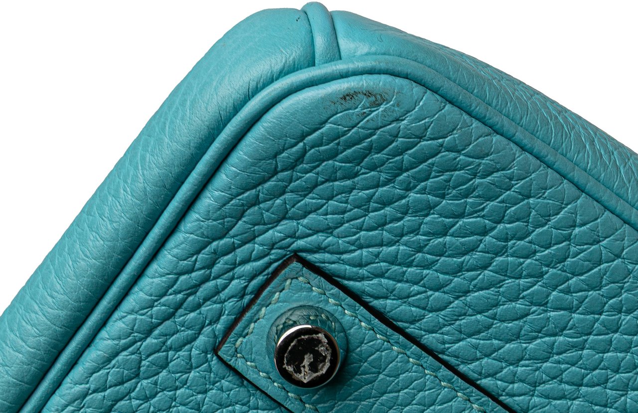 Hermès Togo Birkin Retourne 35 Blauw