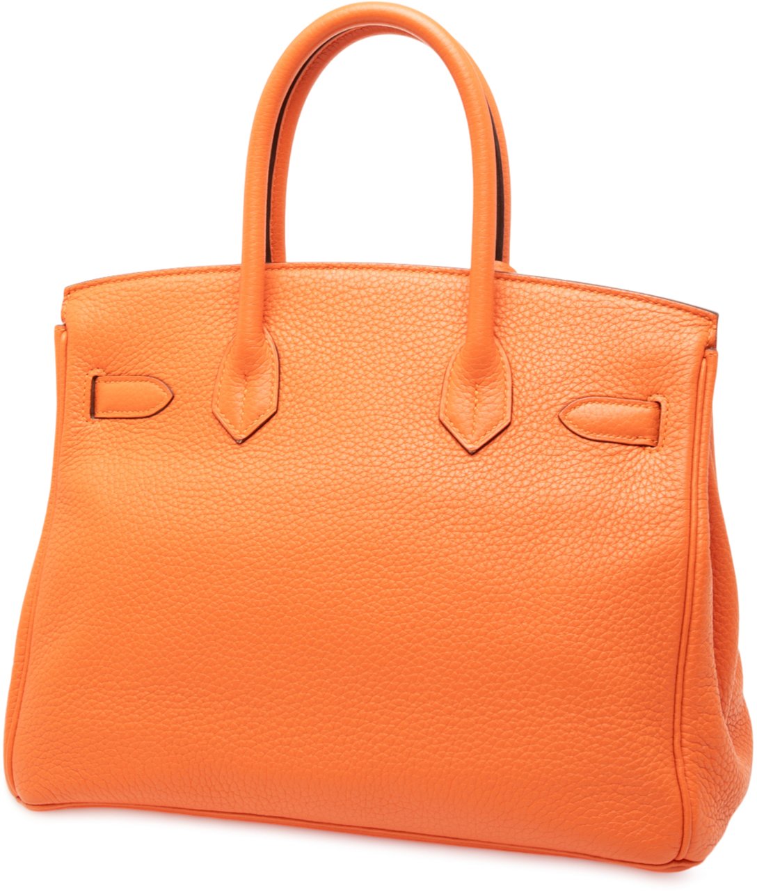 Hermès Clemence Birkin Retourne 30 Oranje