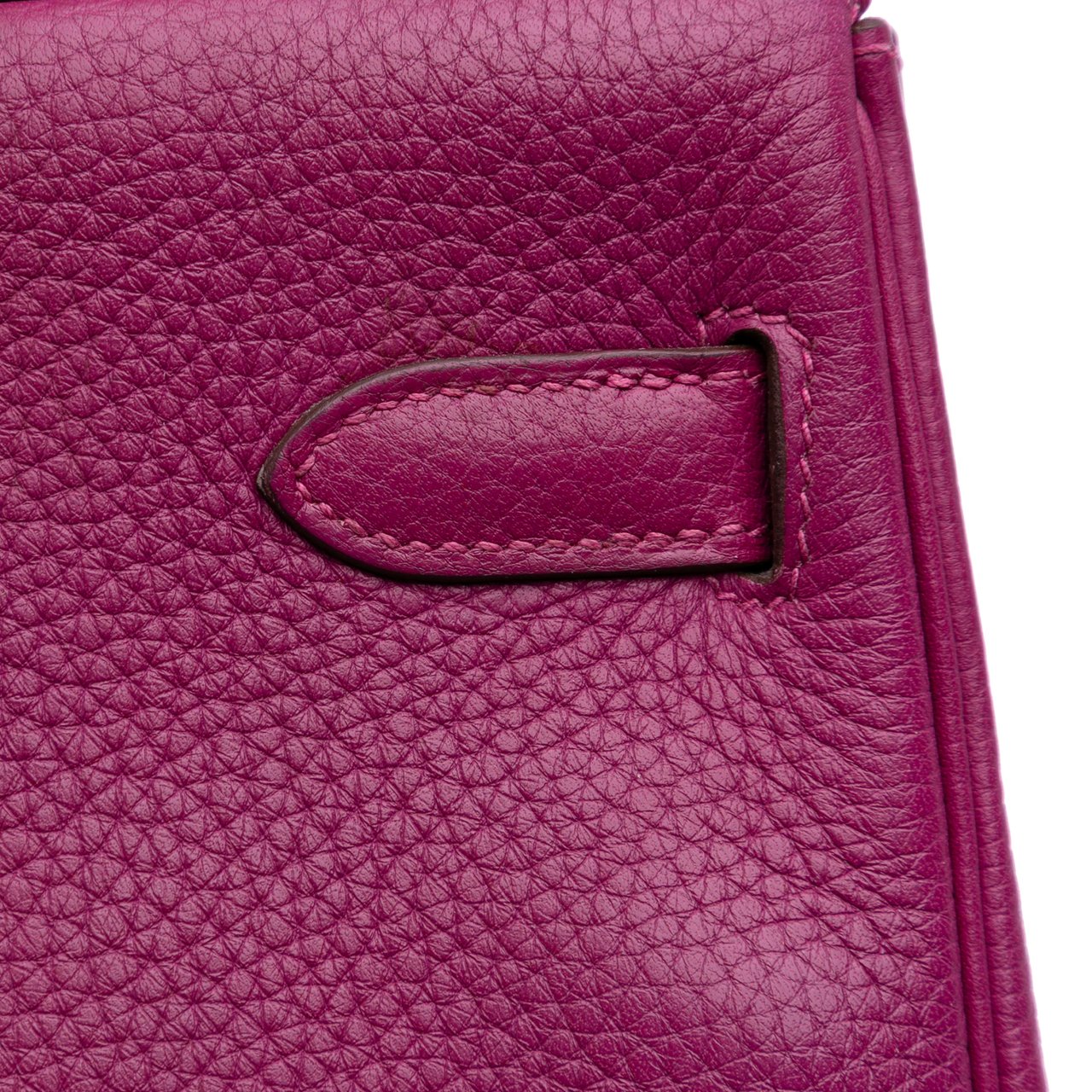 Hermès Togo Kelly II Retourne 35 Paars