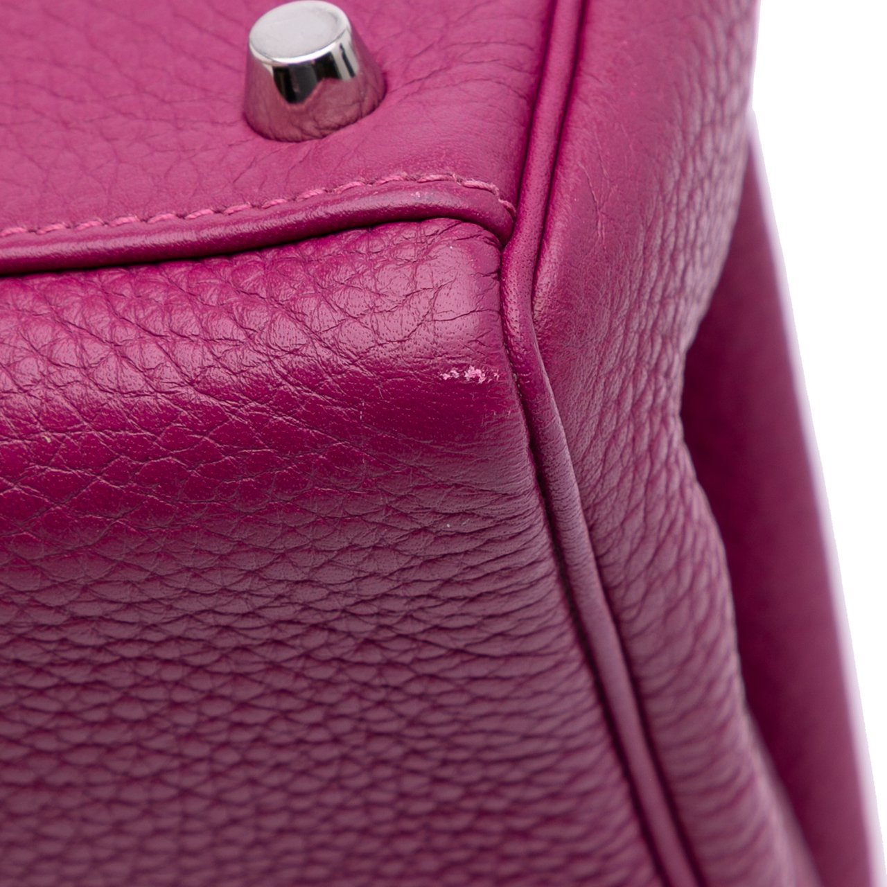 Hermès Togo Kelly II Retourne 35 Paars