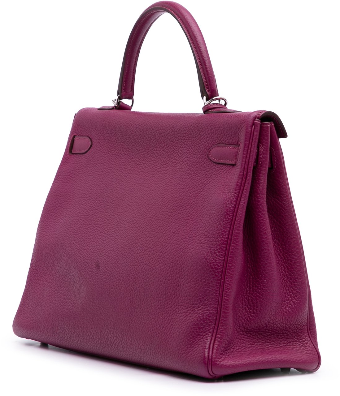 Hermès Togo Kelly II Retourne 35 Paars