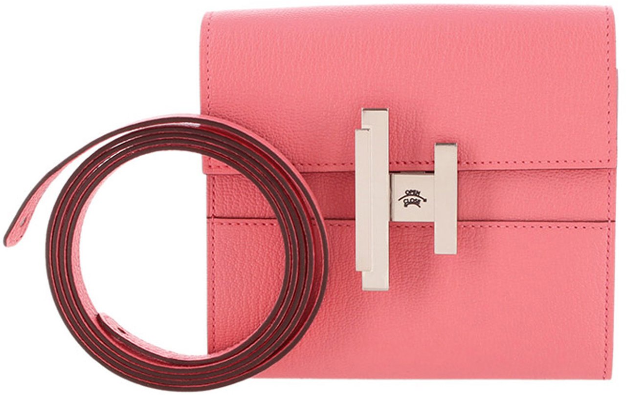 Hermès Cinhetic To Go Wallet Roze