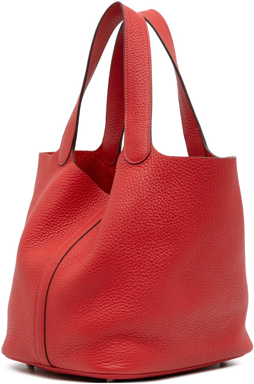 Hermès Clemence Picotin Lock 22 Rood