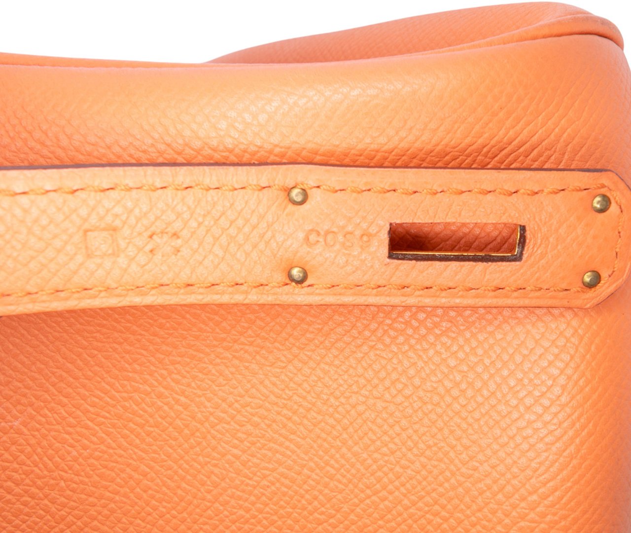 Hermès Epsom Birkin Retourne 30 Oranje