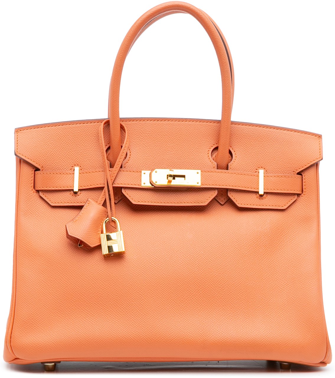Hermès Epsom Birkin Retourne 30 Oranje