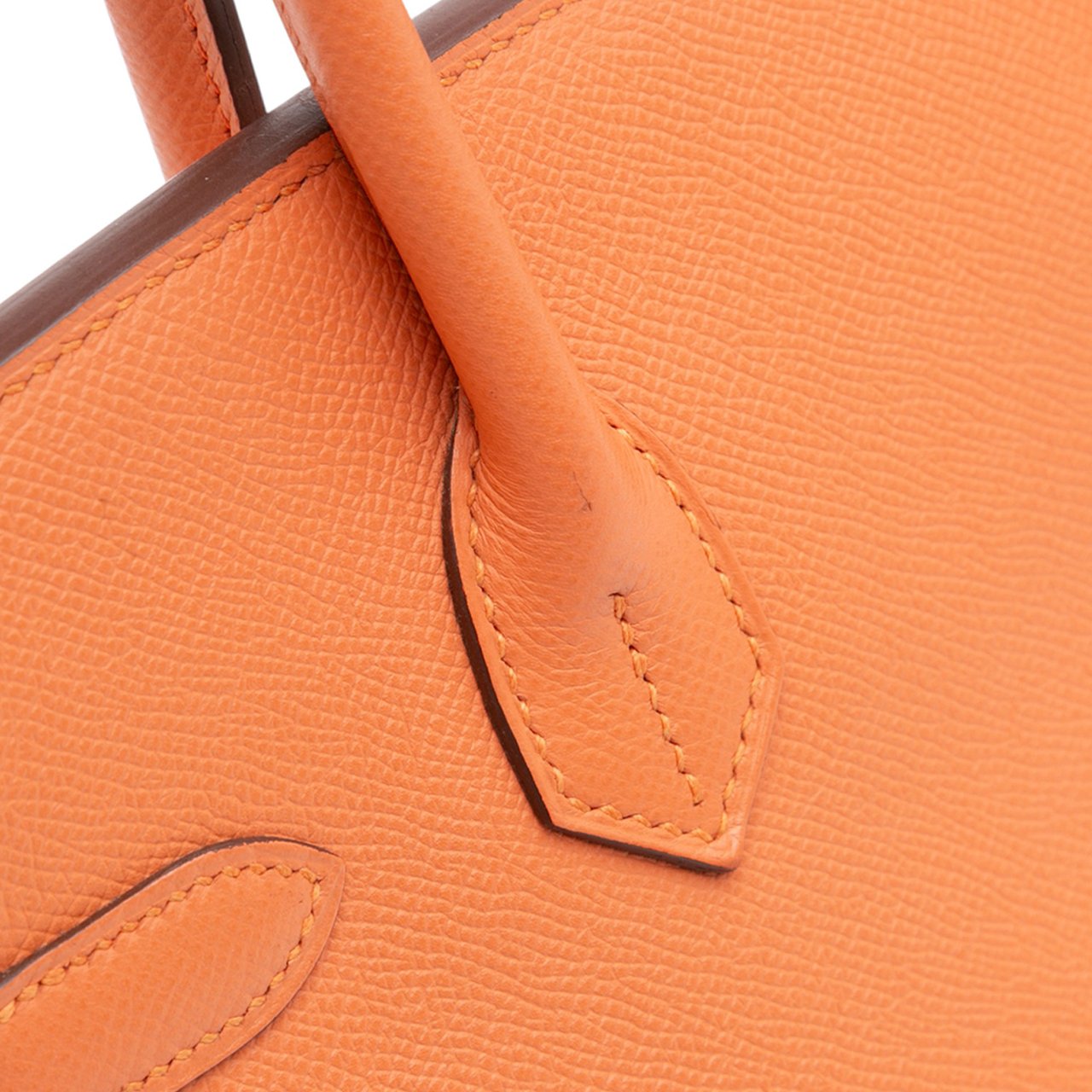 Hermès Epsom Birkin Retourne 30 Oranje