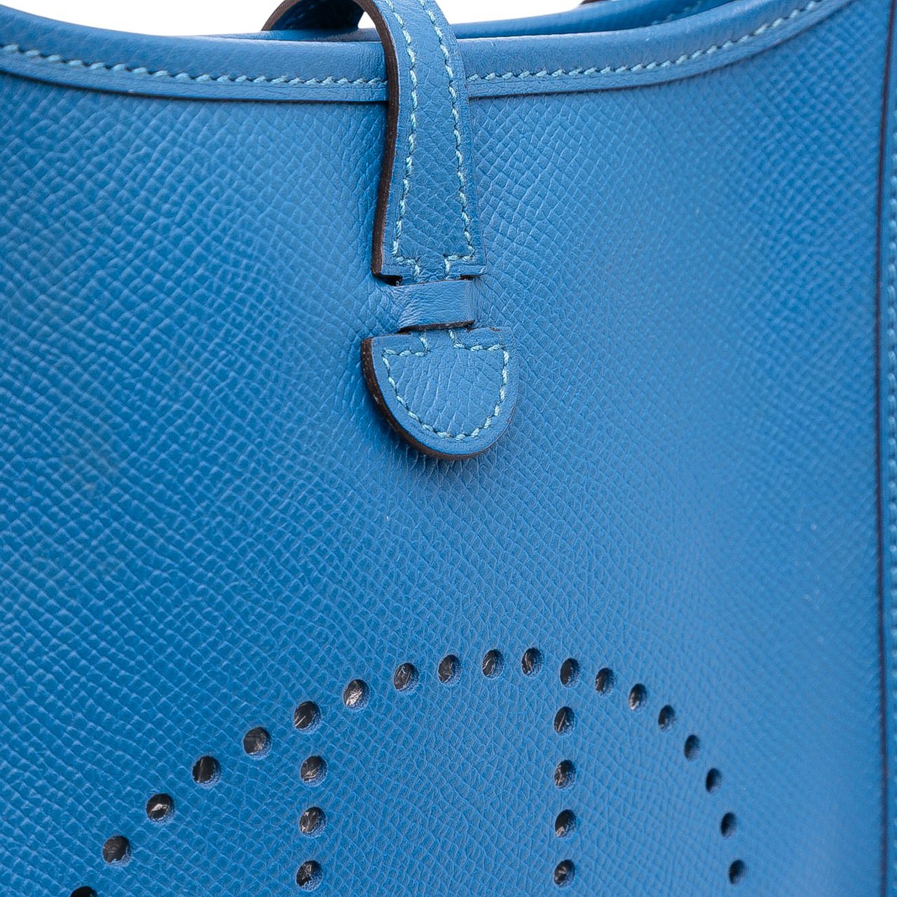 Hermès Epsom Evelyne TPM Blauw