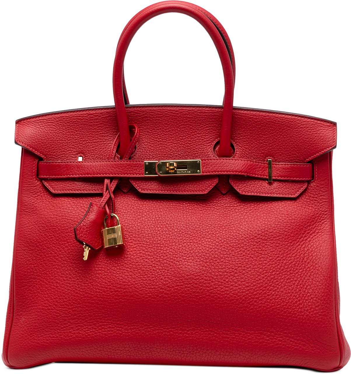 Hermès Togo Birkin Retourne 35 Rood