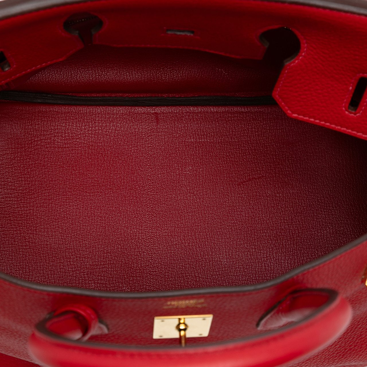 Hermès Togo Birkin Retourne 35 Rood