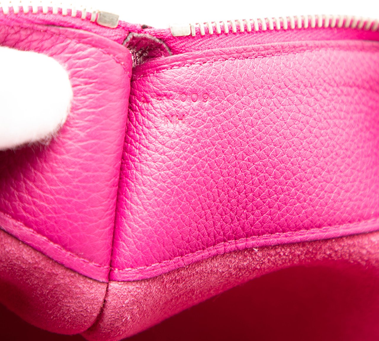 Hermès Large Togo Bazar Pouch Roze