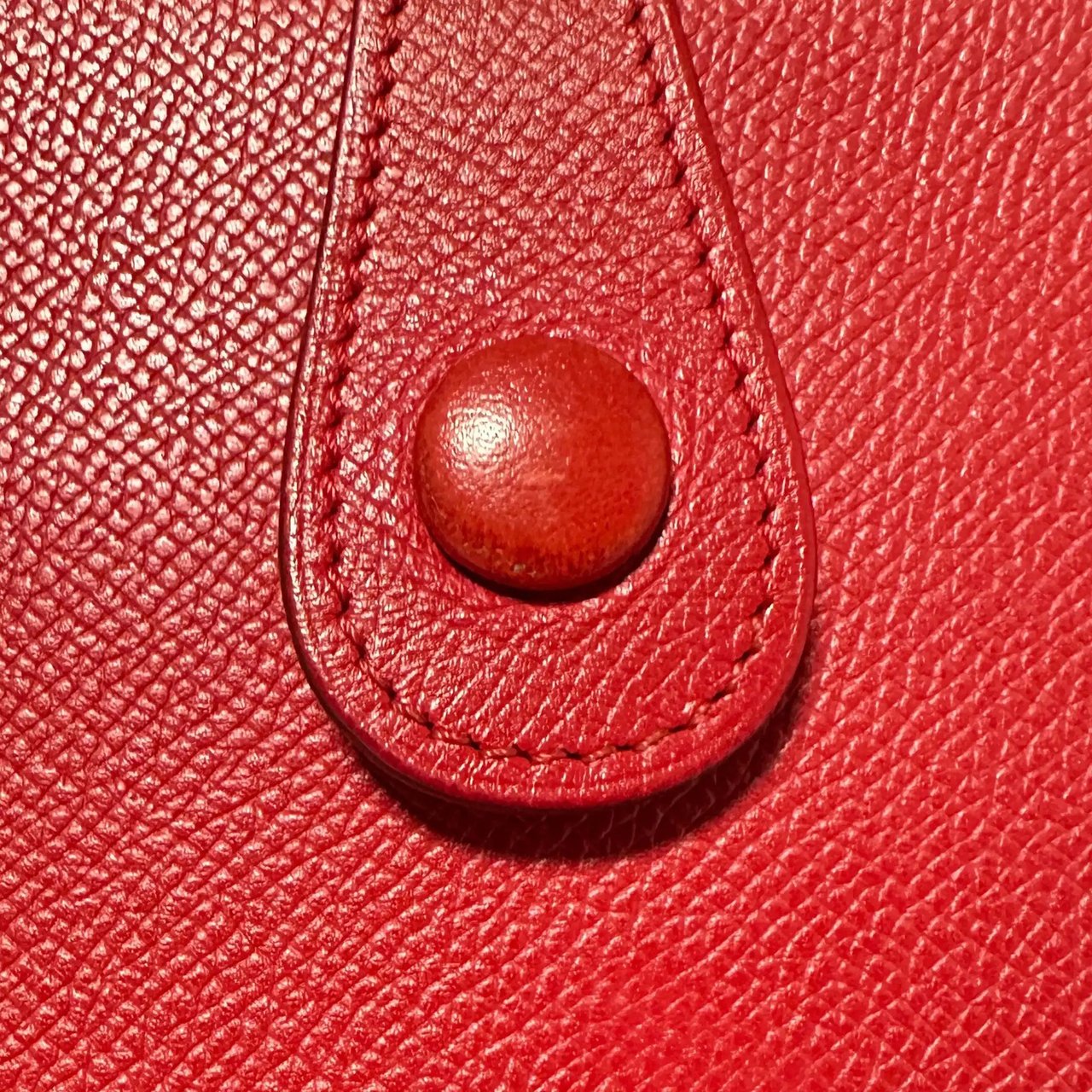 Hermès Hermès Evelyne 29 Rubis Taurillon Clemence Palladium 2005 / very good Rood