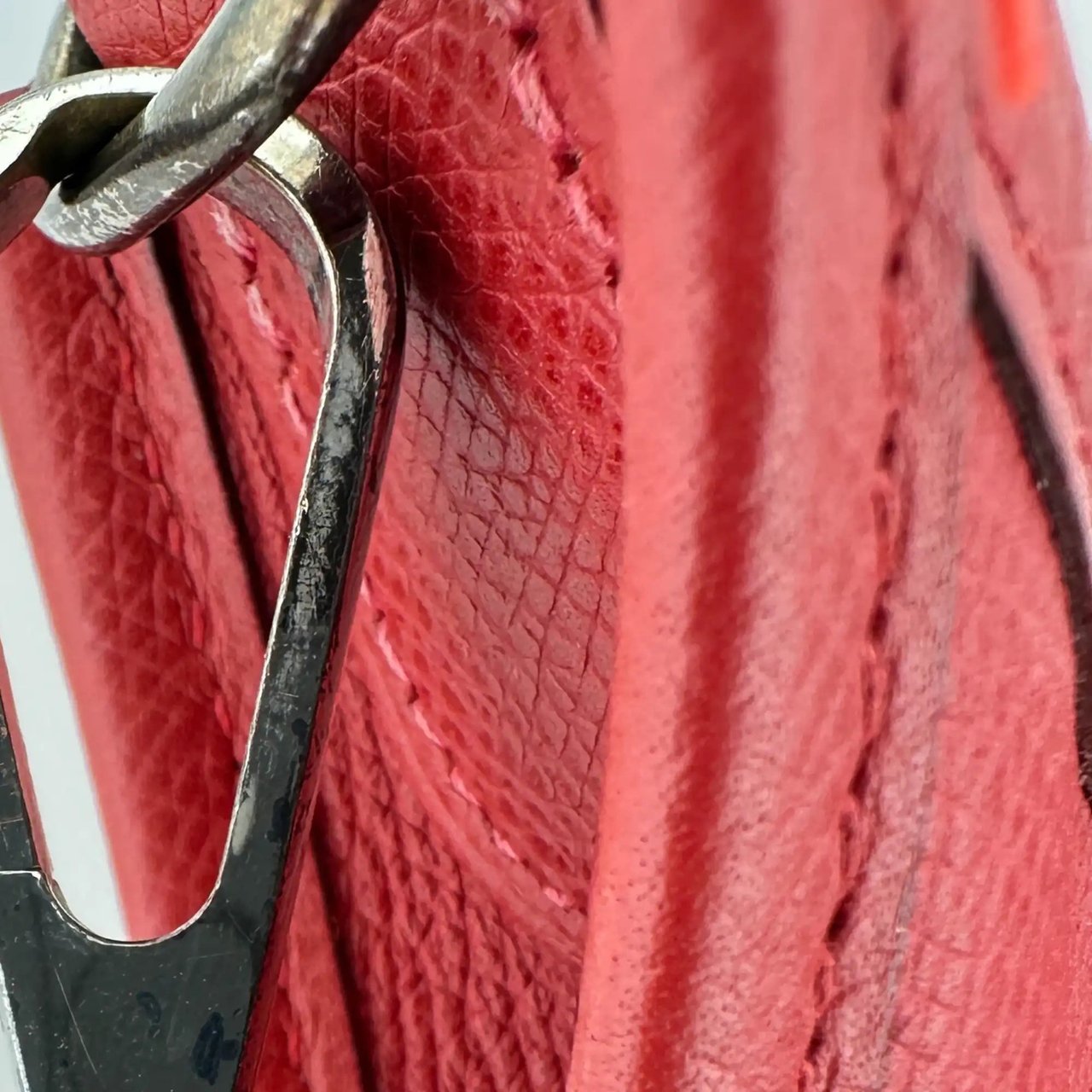 Hermès Hermès Evelyne 29 Rubis Taurillon Clemence Palladium 2005 / very good Rood