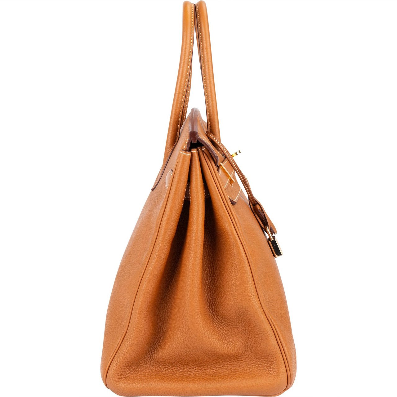 Hermès Hermès Natural Togo Leather Birkin 35 Handbag Gold Hardware Bruin