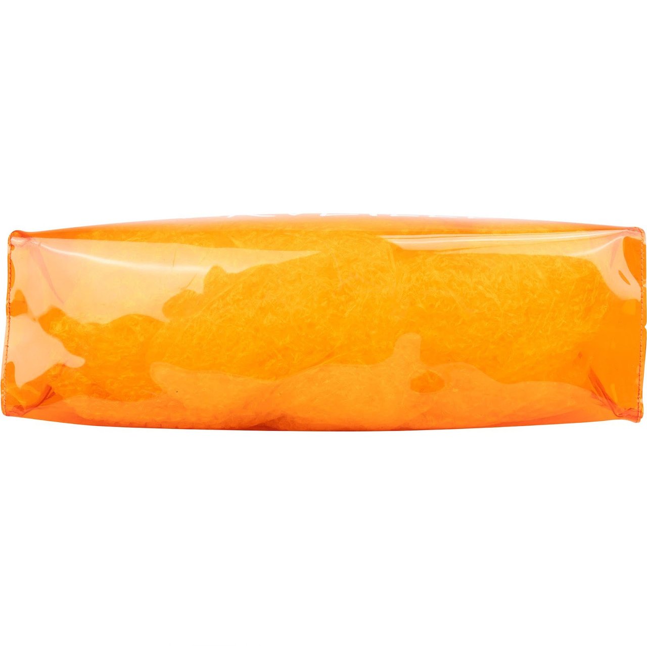 Hermès Hermès Vinyl Transparent Kelly Souvenir 1998 Handbag Oranje