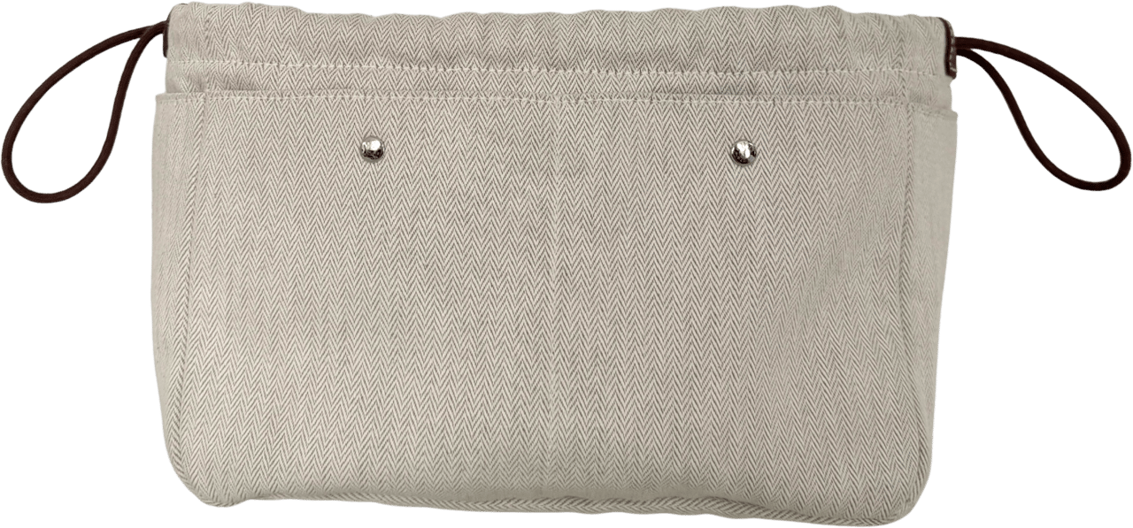 Hermès Hermès Fourbi 25 Pouch Beige / neuwertig Beige