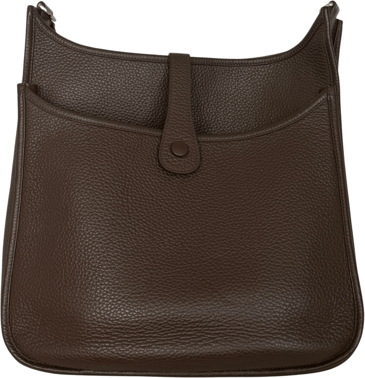 Hermès Hermès Evelyne 33 Taurillon Clemence Argile Fullset / sehr gut Bruin