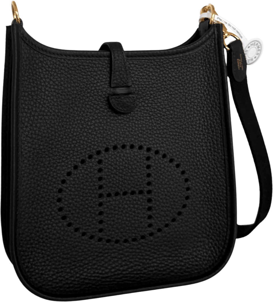 Hermès Hermès Evelyne 16 Amazone Taurillon Clemence Noir Fullset / neuwertig Zwart