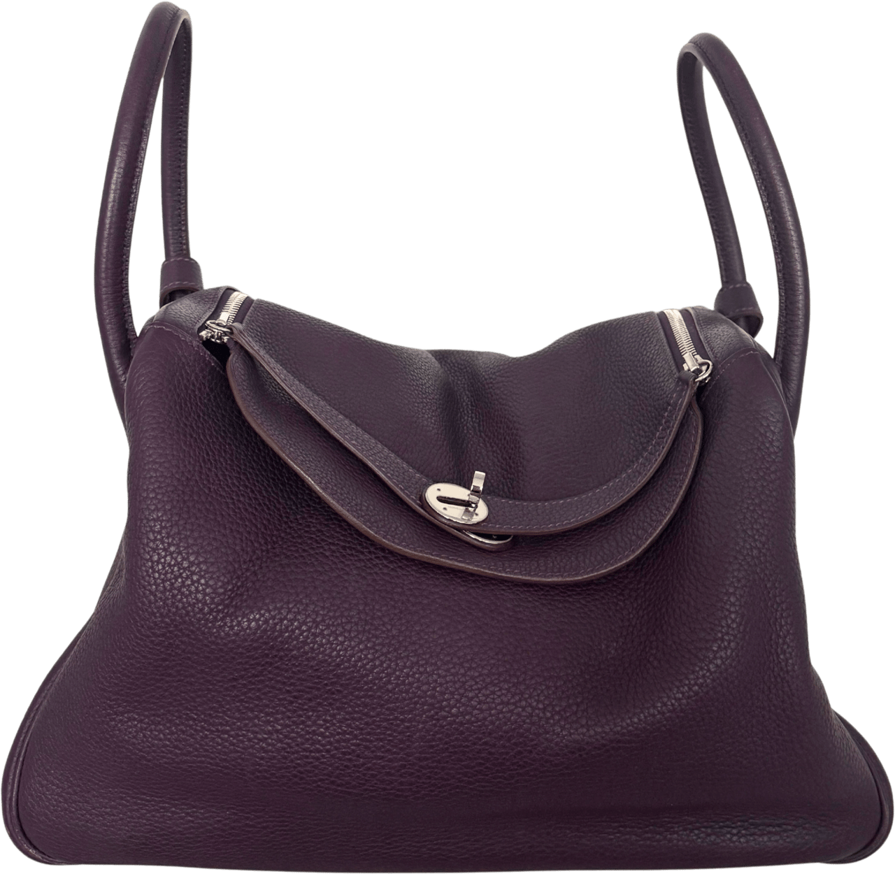 Hermès Hermès Lindy 34 Taurillon Clémence lila/ gut Paars