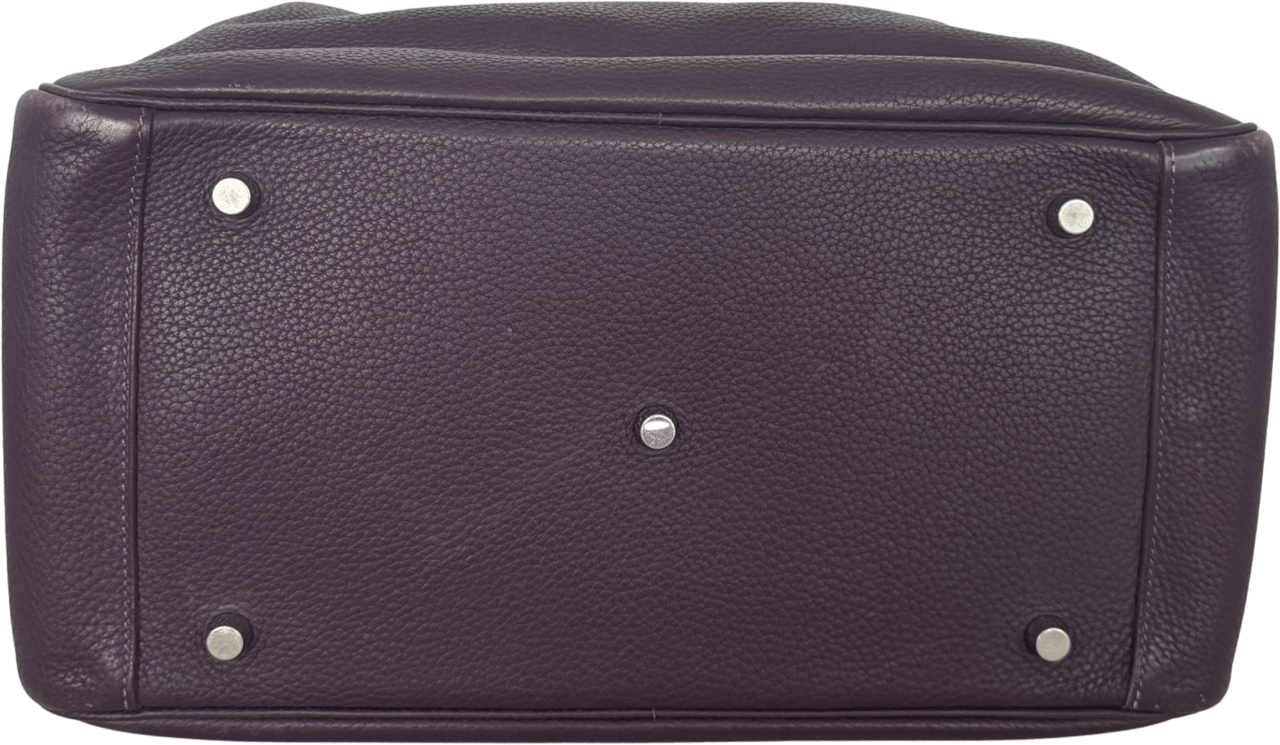 Hermès Hermès Lindy 34 Taurillon Clémence lila/ gut Paars