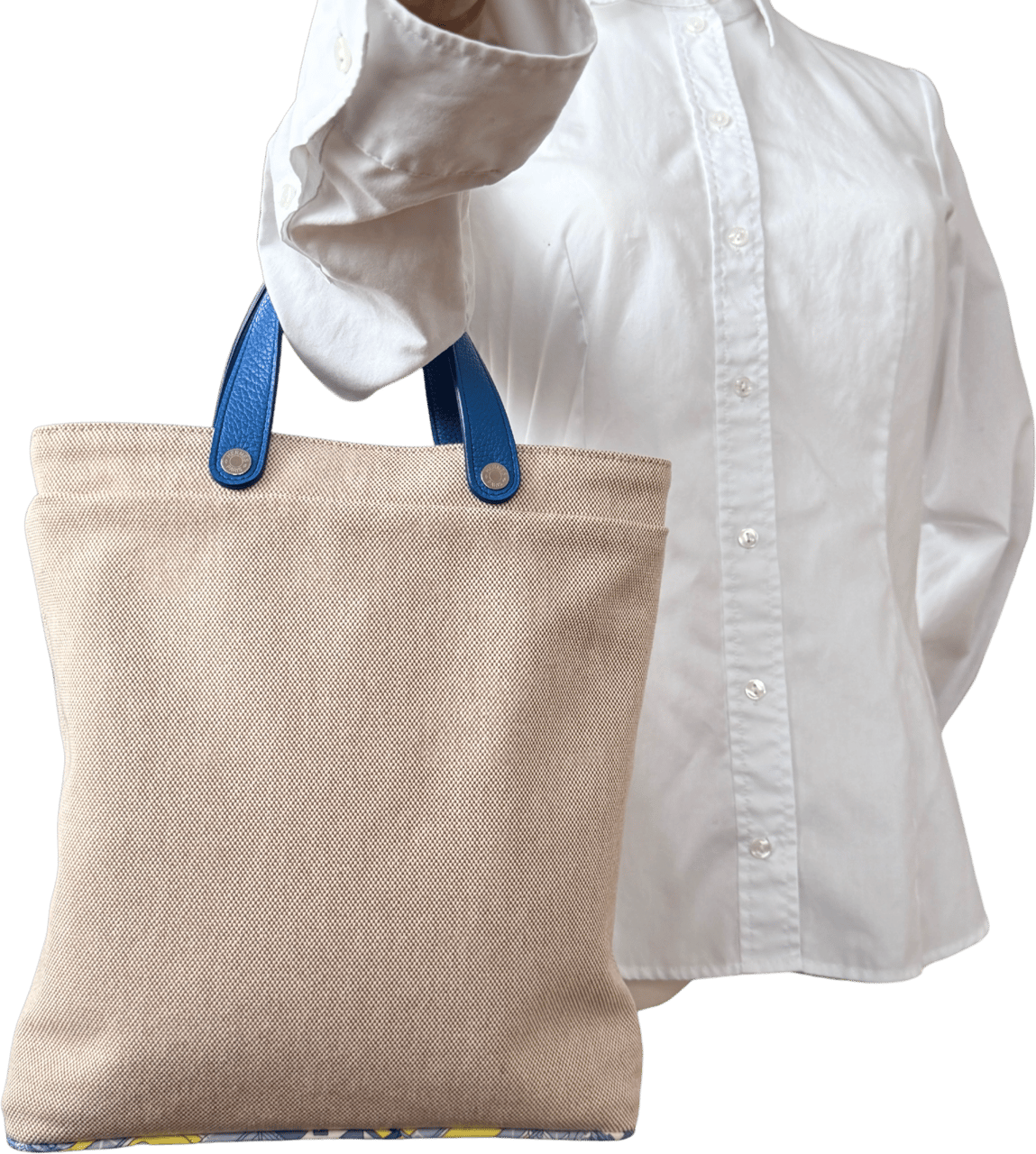Hermès Hermès Petit h Tote Bag Beige Fullset / neuwertig Beige