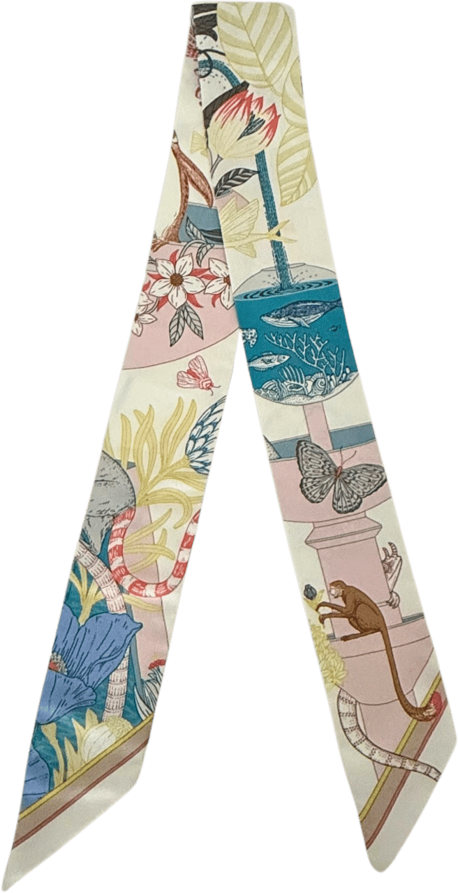 Hermès Hermès Twilly Dance of the Pacific white / very good Wit