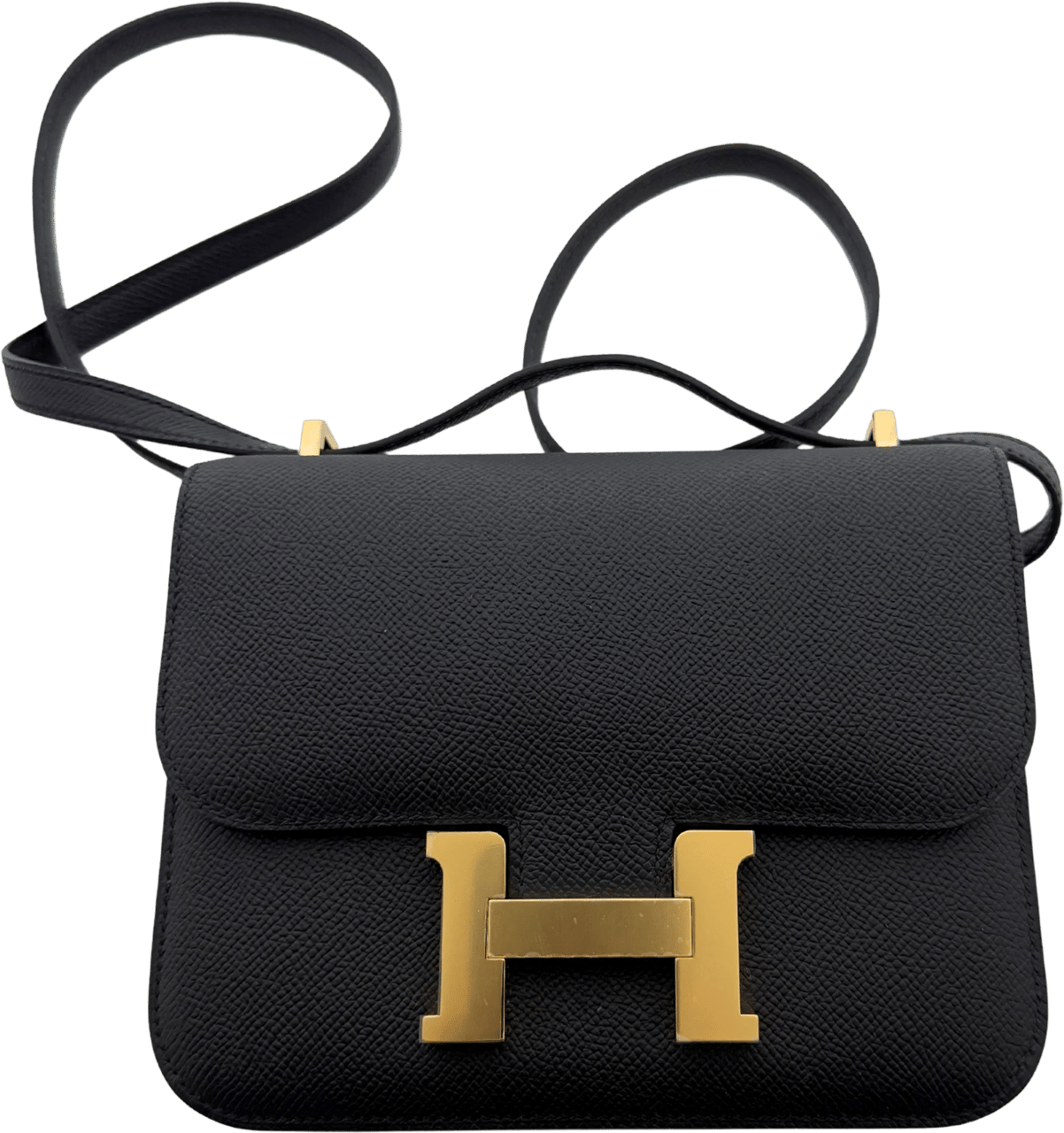 Hermès Hermès Constance 18 Epsom Leder schwarz Fullset 2025 / neuwertig Zwart