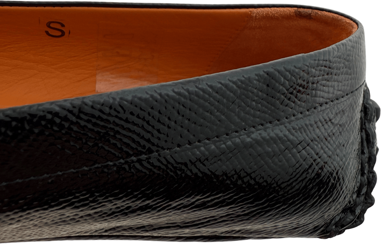 Hermès Hermès Liberty Ballerinas Größe 39 1/2 Schwarz / sehr gut Zwart