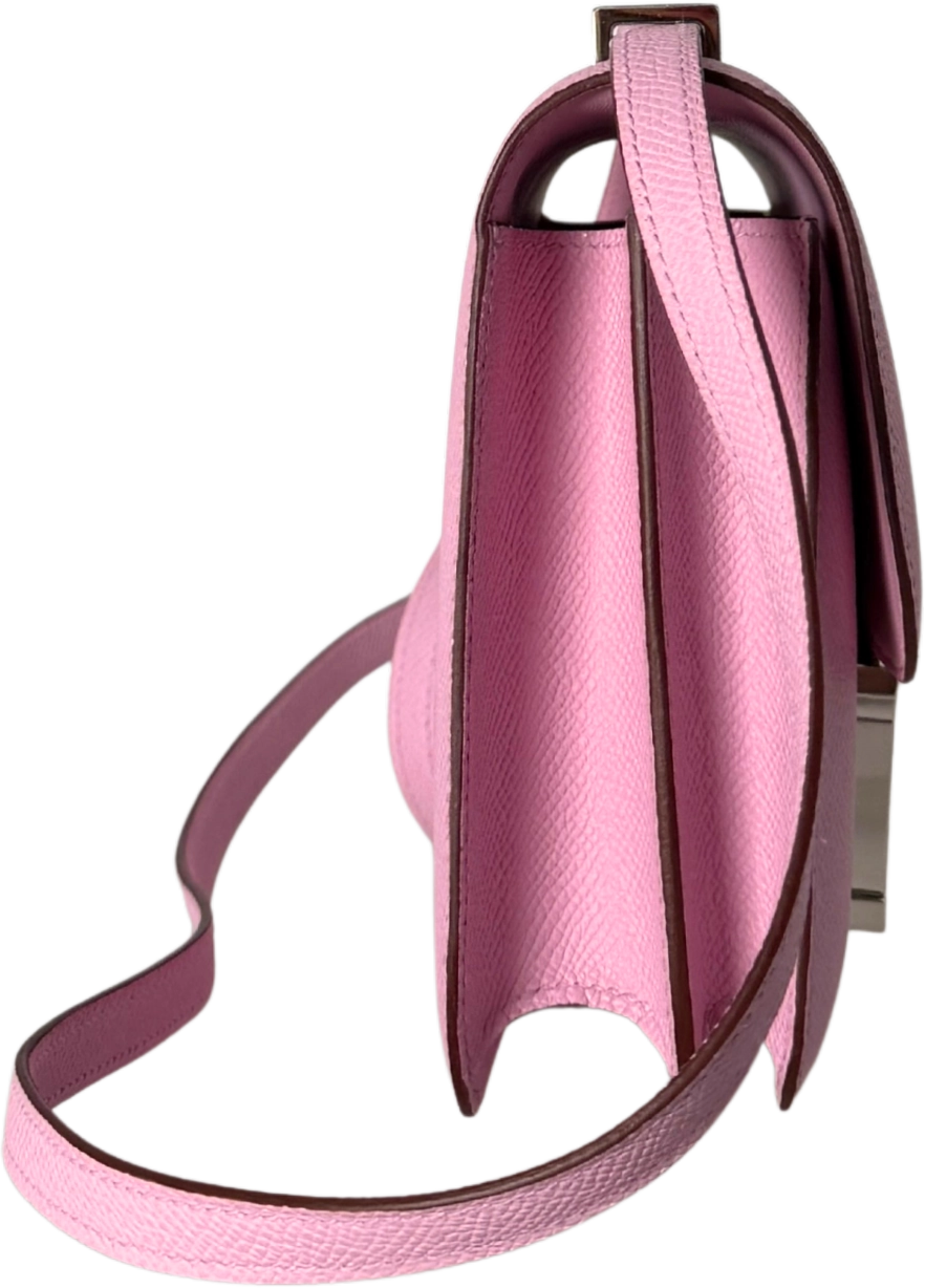 Hermès Hermès Constance 18 Epsom Leder Mauve Sylvestre Fullset / neuwertig Roze