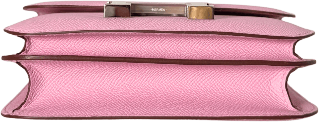 Hermès Hermès Constance 18 Epsom Leder Mauve Sylvestre Fullset / neuwertig Roze