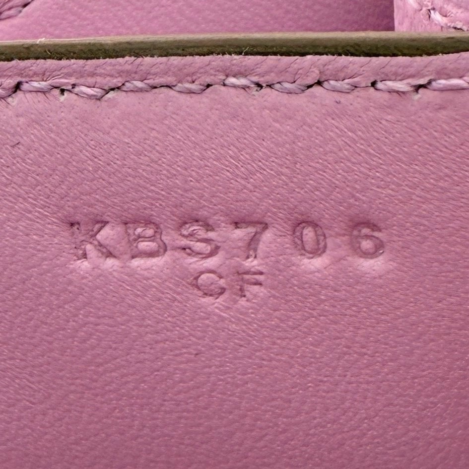 Hermès Hermès Constance 18 Epsom Leder Mauve Sylvestre Fullset / neuwertig Roze