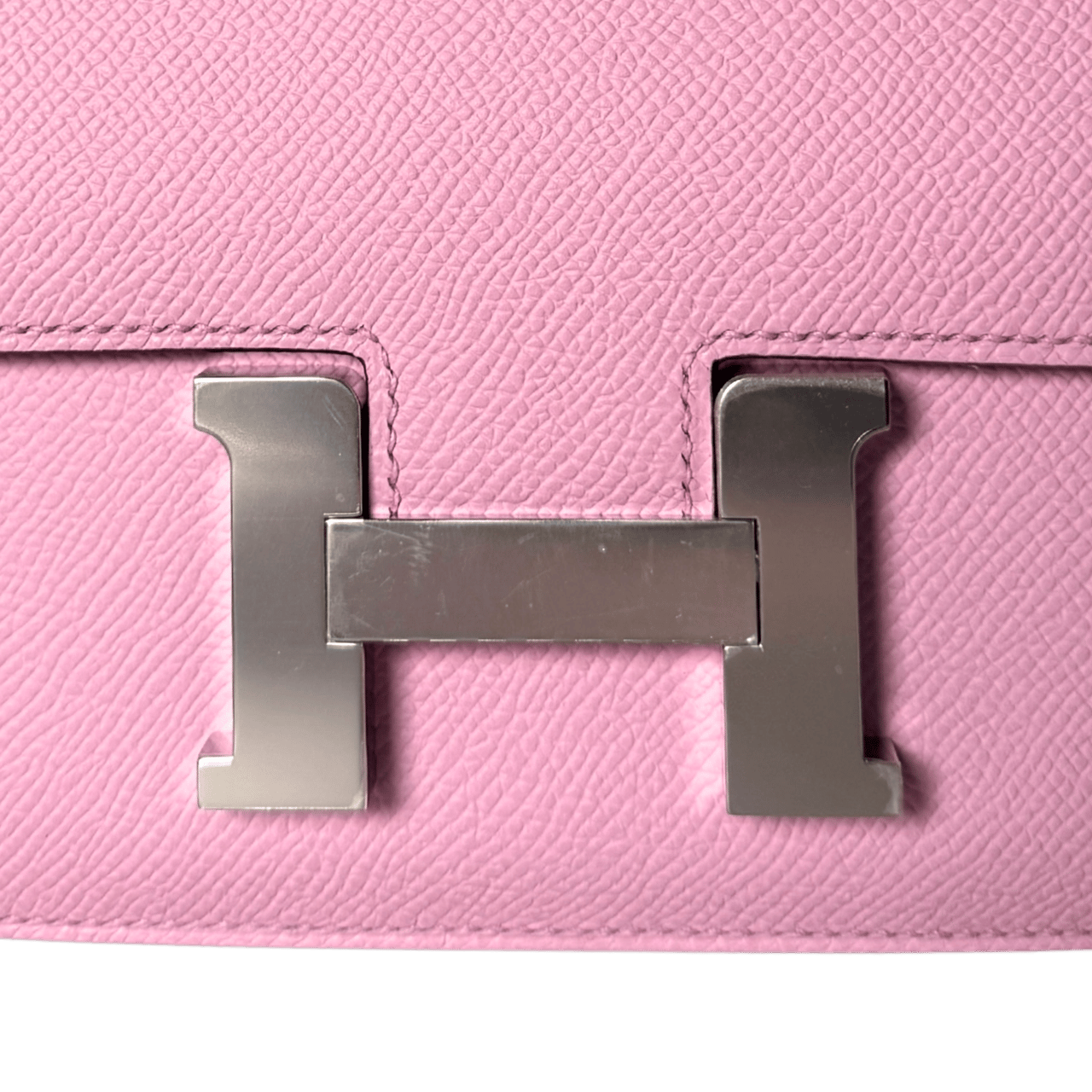 Hermès Hermès Constance 18 Epsom Leder Mauve Sylvestre Fullset / neuwertig Roze