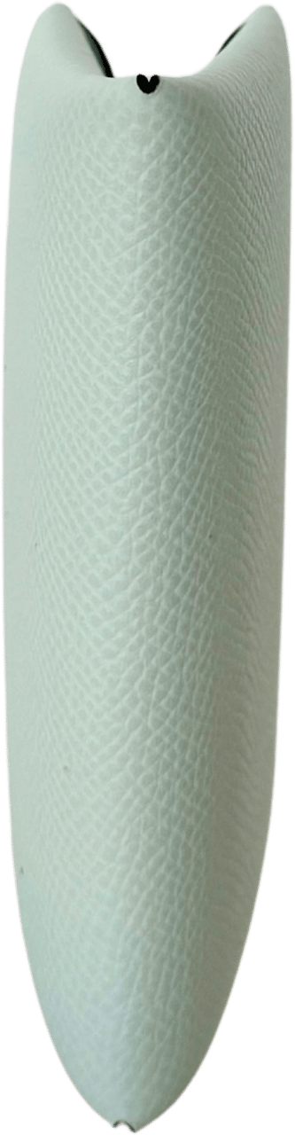 Hermès Hermès Kartenetui Calvi Duo Compact Vert Peppermint Fullset / neuwertig Groen