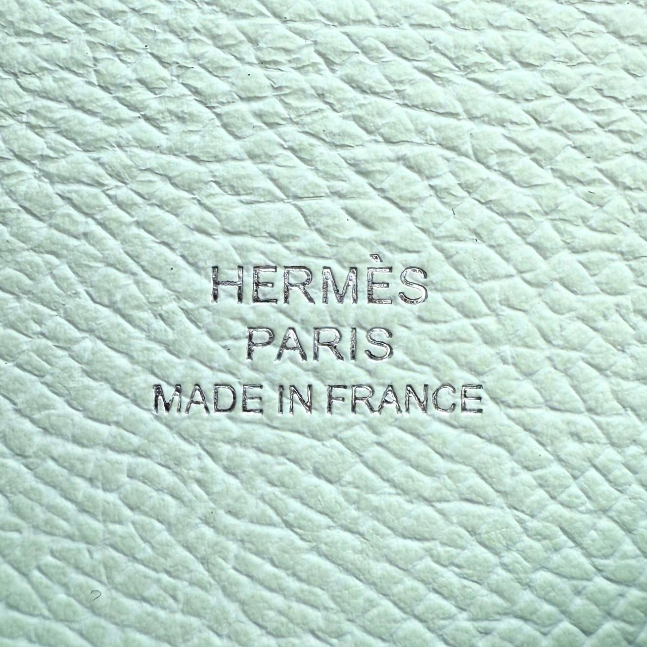 Hermès Hermès Kartenetui Calvi Duo Compact Vert Peppermint Fullset / neuwertig Groen