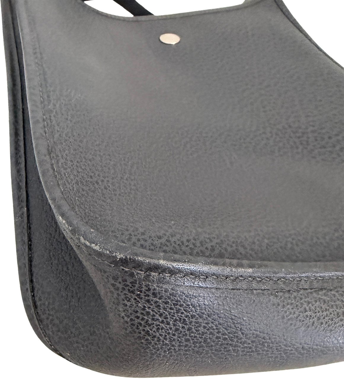 Hermès Vespa PM Vintage Clemence Leather Dark Gray / Very Good Grijs