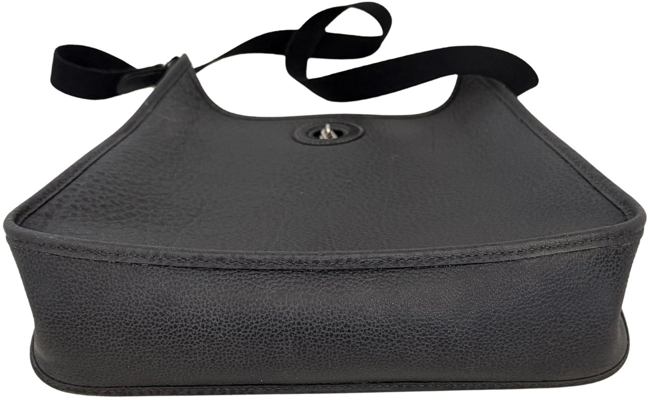 Hermès Vespa PM Vintage Clemence Leather Dark Gray / Very Good Grijs