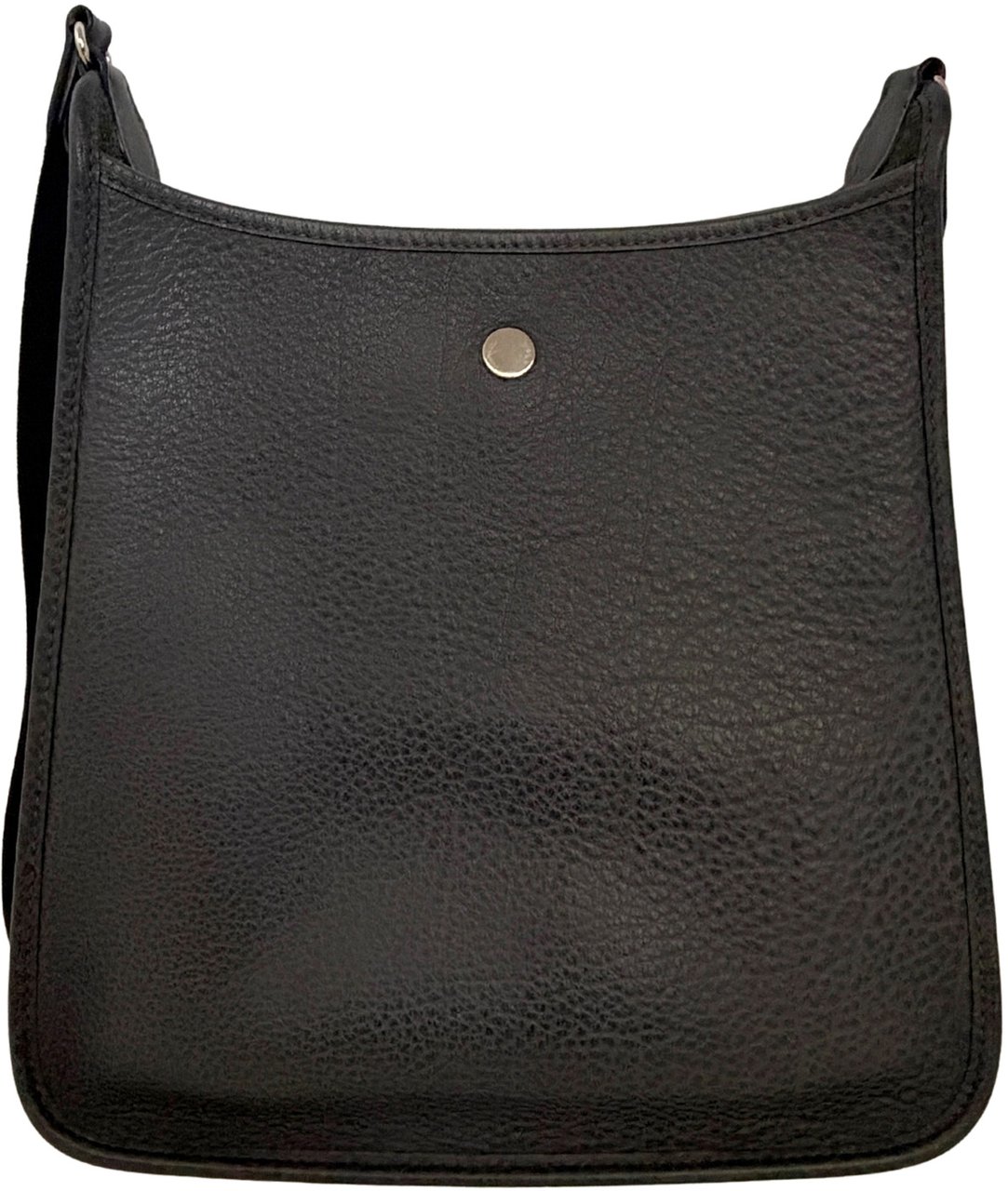 Hermès Vespa PM Vintage Clemence Leather Dark Gray / Very Good Grijs
