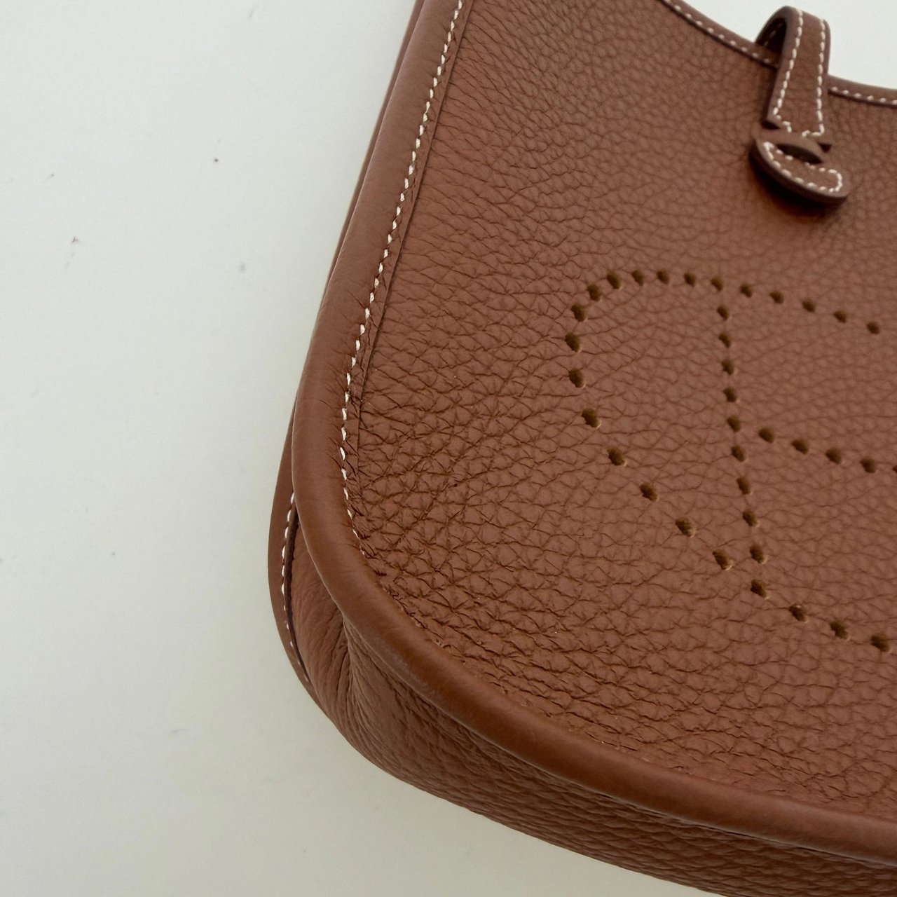 Hermès Evelyne 16 Amazone Taurillon Clemence Etoupe full set Bruin