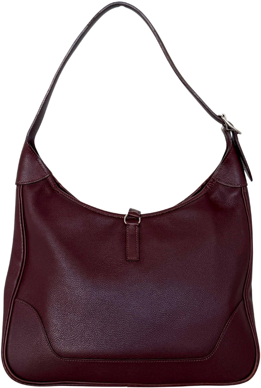 Hermès Trim 31 Shoulder Bag Brown Evergrain Leather / Good Bruin