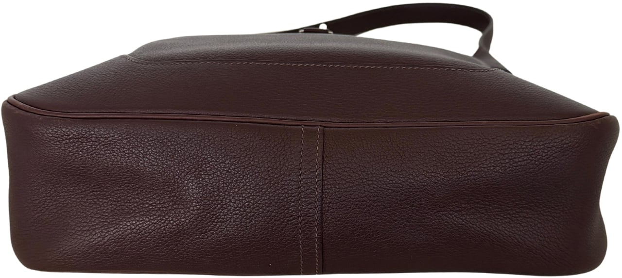 Hermès Trim 31 Shoulder Bag Brown Evergrain Leather / Good Bruin