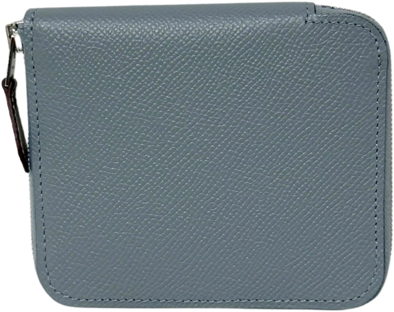 Hermès Hermès Silk'In Calfskin Wallet Blauw