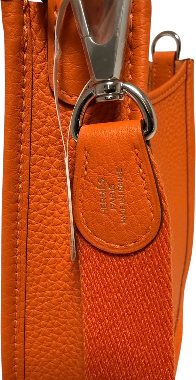 Hermès Hermès Evelyne 16 Leather Orange Full Set 2026 Oranje