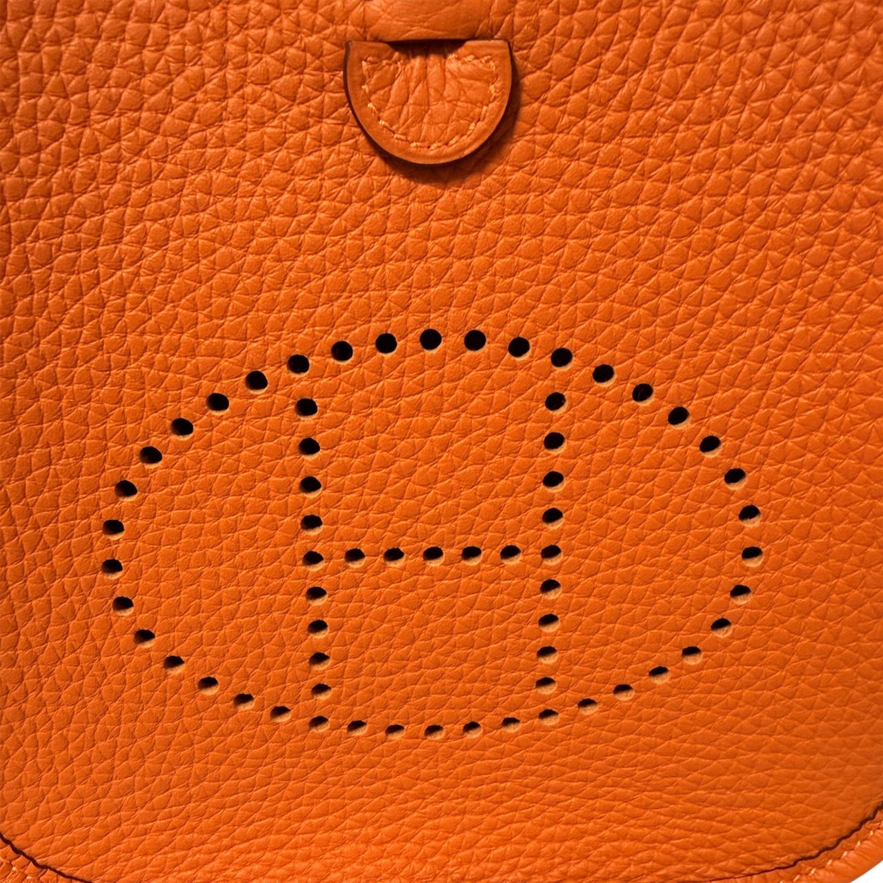 Hermès Hermès Evelyne 16 Leather Orange Full Set 2026 Oranje