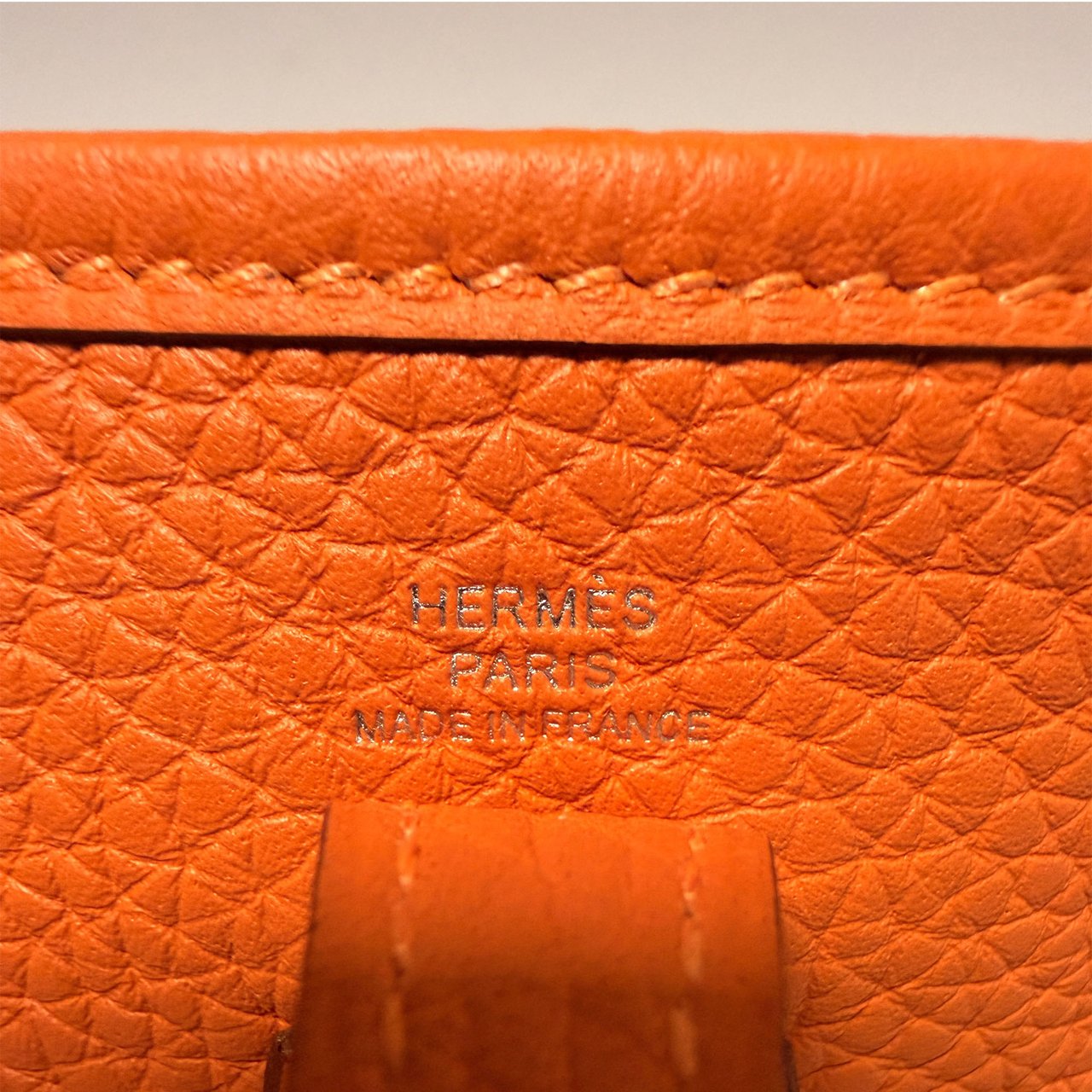 Hermès Hermès Evelyne 16 Leather Orange Full Set 2026 Oranje