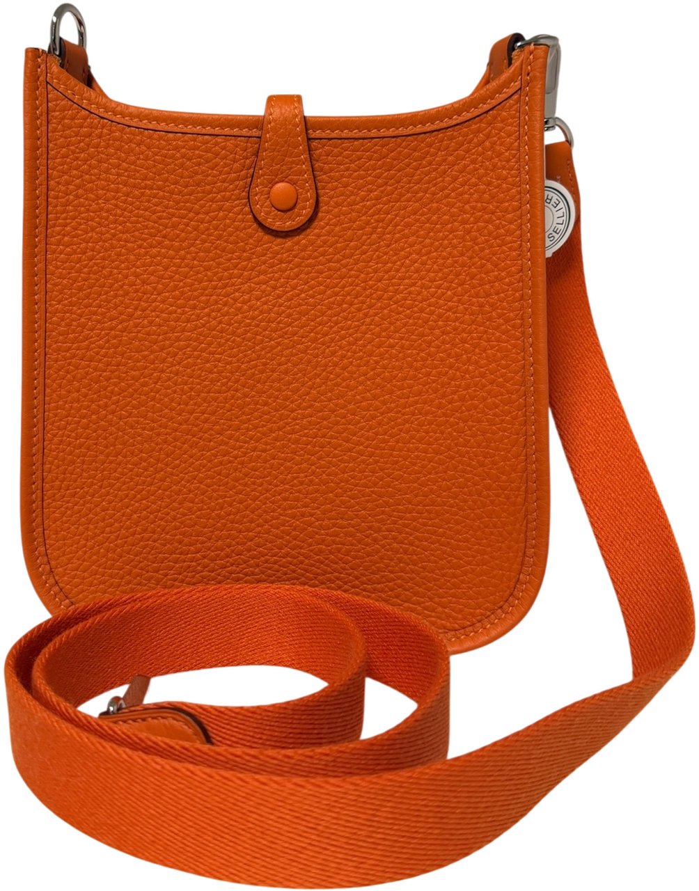 Hermès Hermès Evelyne 16 Leather Orange Full Set 2026 Oranje