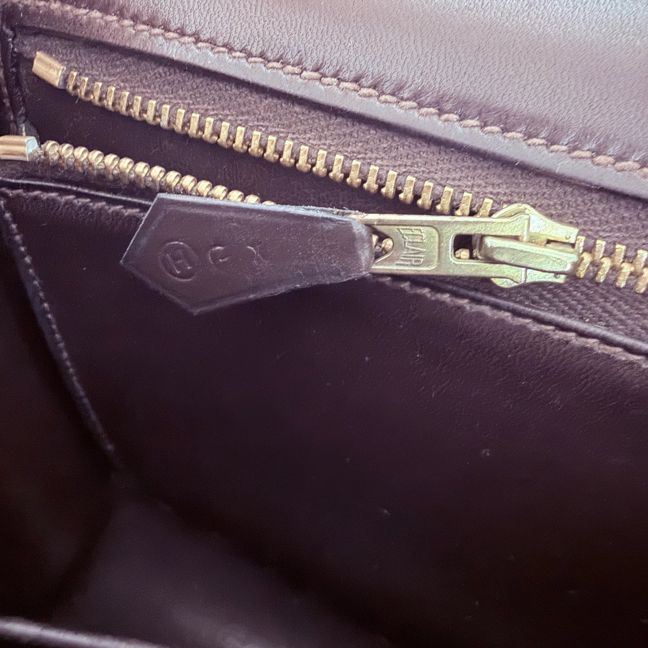 Hermès Vintage Constance 23 Boxcalf Leder braun GHW / sehr gut Bruin