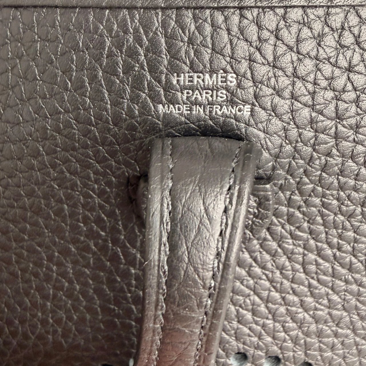 Hermès Evelyne 16 Leder schwarz Fullset 2025 / neuwertig Zwart