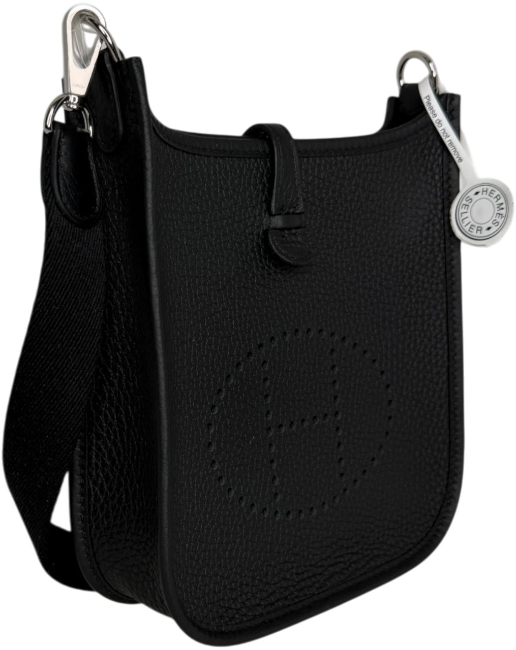 Hermès Evelyne 16 Leder schwarz Fullset 2025 / neuwertig Zwart