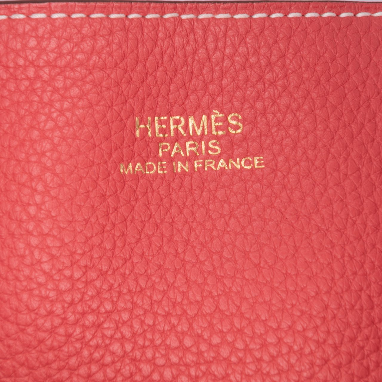 Hermès Clemence Double Sens 36 Rood