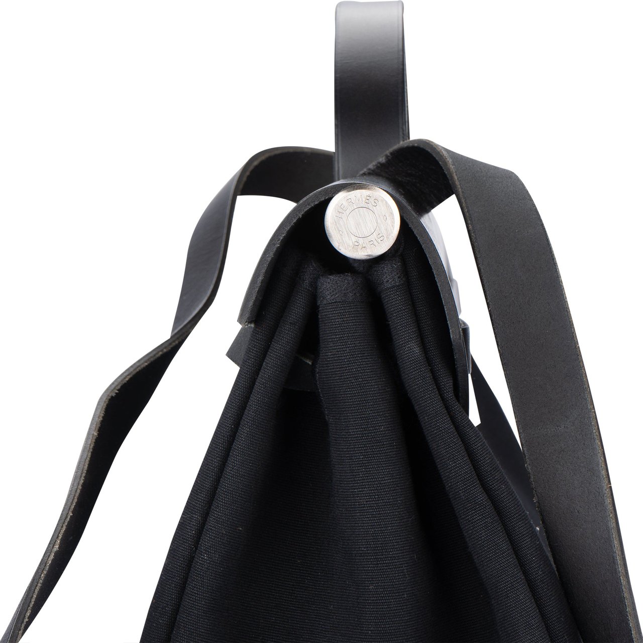 Hermès Hermès Classic Black Herbag 39 Handbag Zwart